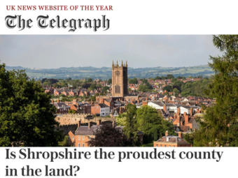 Is Shropshire the proudest county in the land?