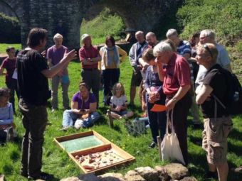 Weekend of Archeology at Ludlow Castle